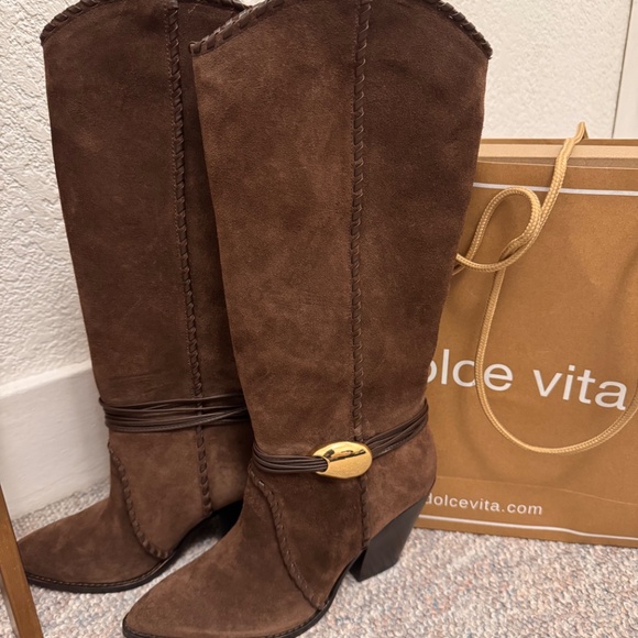 Dolce Vita Jody knee high suede boots - Picture 6 of 6